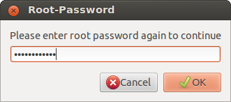 Wiconnect Root Password confirmation window